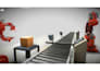 do 3d industrial animation, robotic arm, factory workflow, manufacturing process